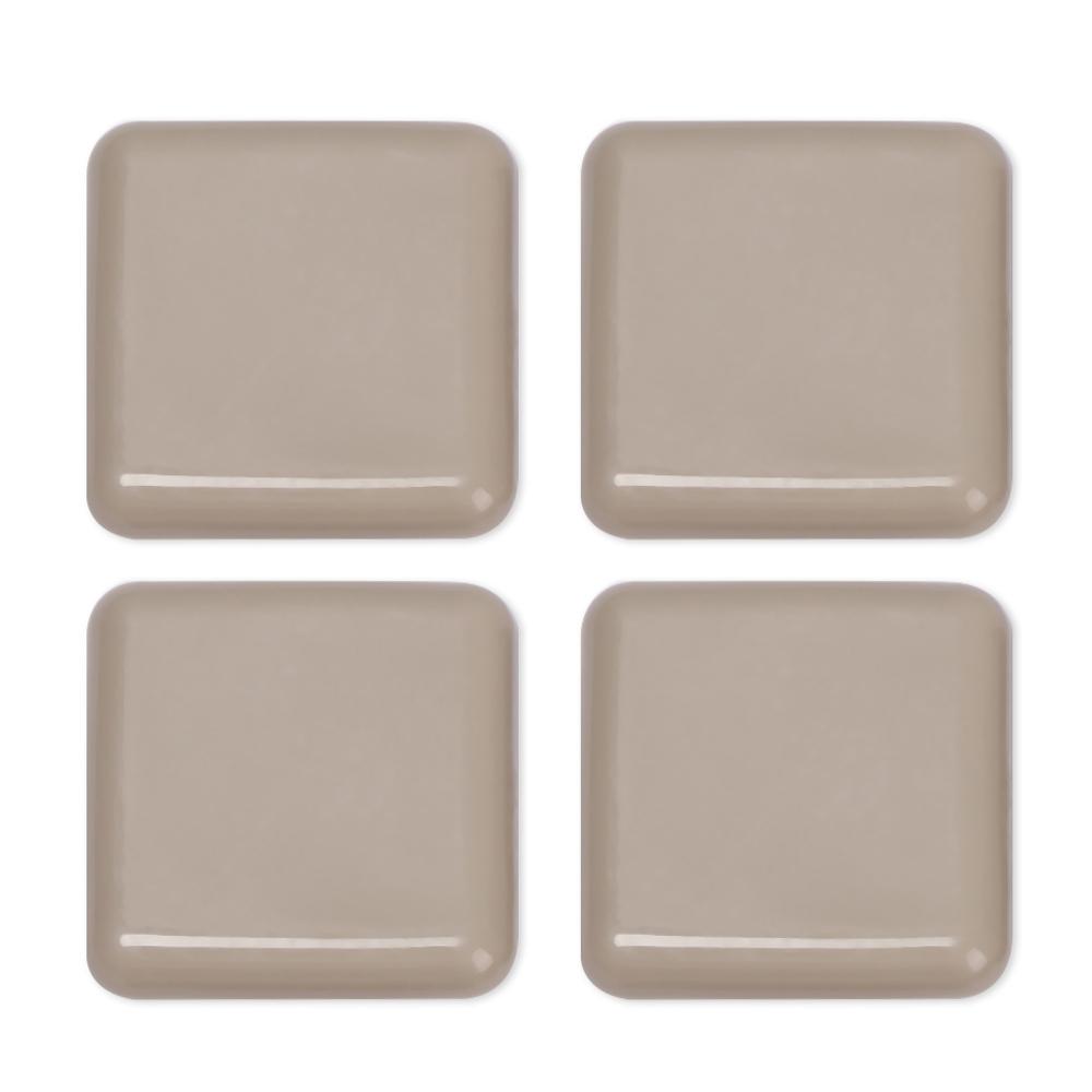 4pcs Anti-abrasion Home Table Sofa Easy Move Bumper Chair Fittings Furniture Leg Slider Pads Slip Mat Floor Protector Anti Noisy