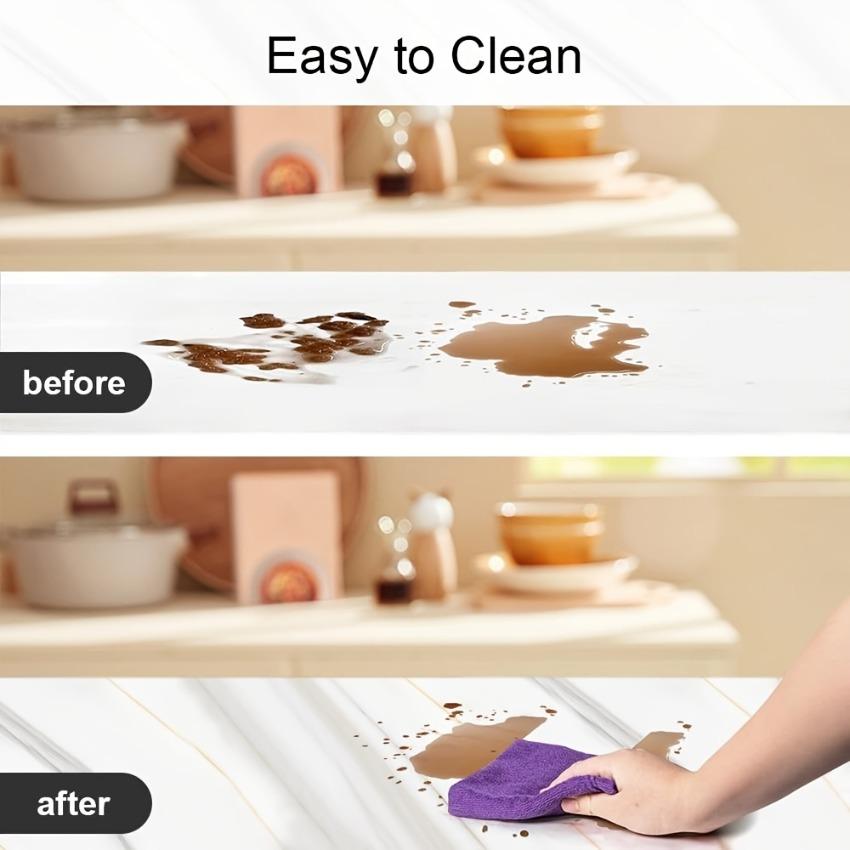 Frosted Wallpaper Waterproof Peel & Stick Stickers Self-Adhesive Contact Paper for Kitchen Stove Cupboard Wardrobe Home Decor