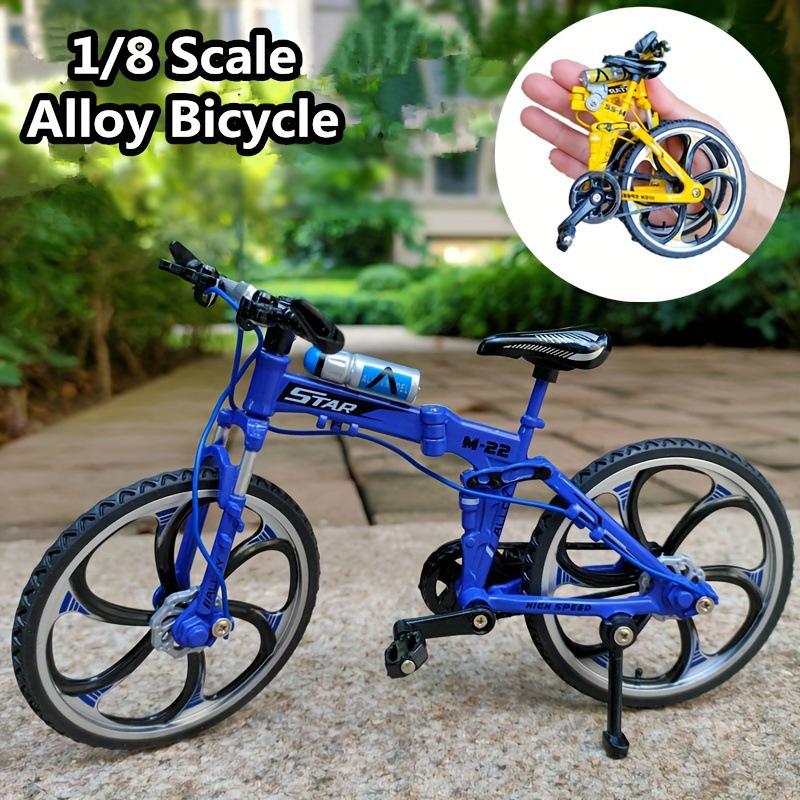 TikTok Alloy Softtail Mountain Bike Model Toy