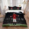 Custom 3pcs Wrong Bedding Sets For All Sizes New 166D Printed Bed Cover Comforter Duvet Cover Pillowcase Bedroom Decoration