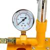 NEW Yellow Water Pressure Tester 25KG Manual Hydraulic Water Pressure Test Pipeline Tester Pump Machine 2.5MPa Pipeline Tester 25KG