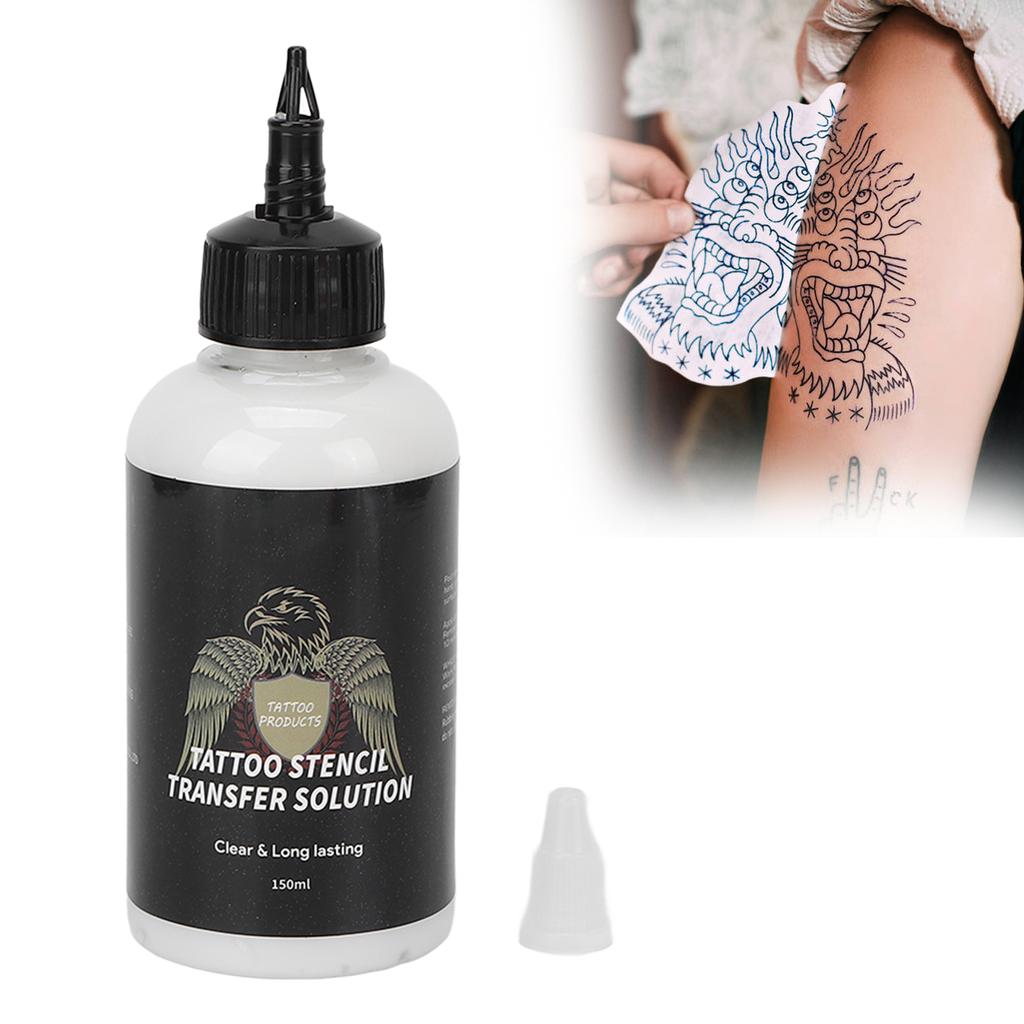 Professional Tattoo Transfer Cream Clear Tattoo Patterns Tattoo Supplies Accessories 150g