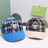 Spring & Autumn Children's Hats: Cute Cartoon Bear Baseball Caps with Sun Protection for Babies