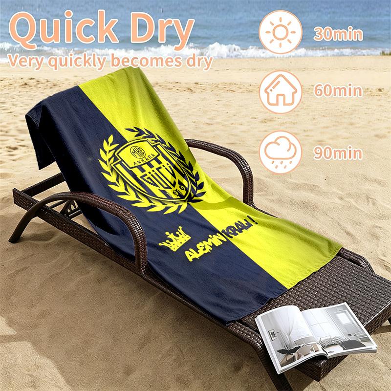 MKE Ankaragucu Beach towels also serve as bath towels summer essential a musthave for the outdoors the beach and the pool