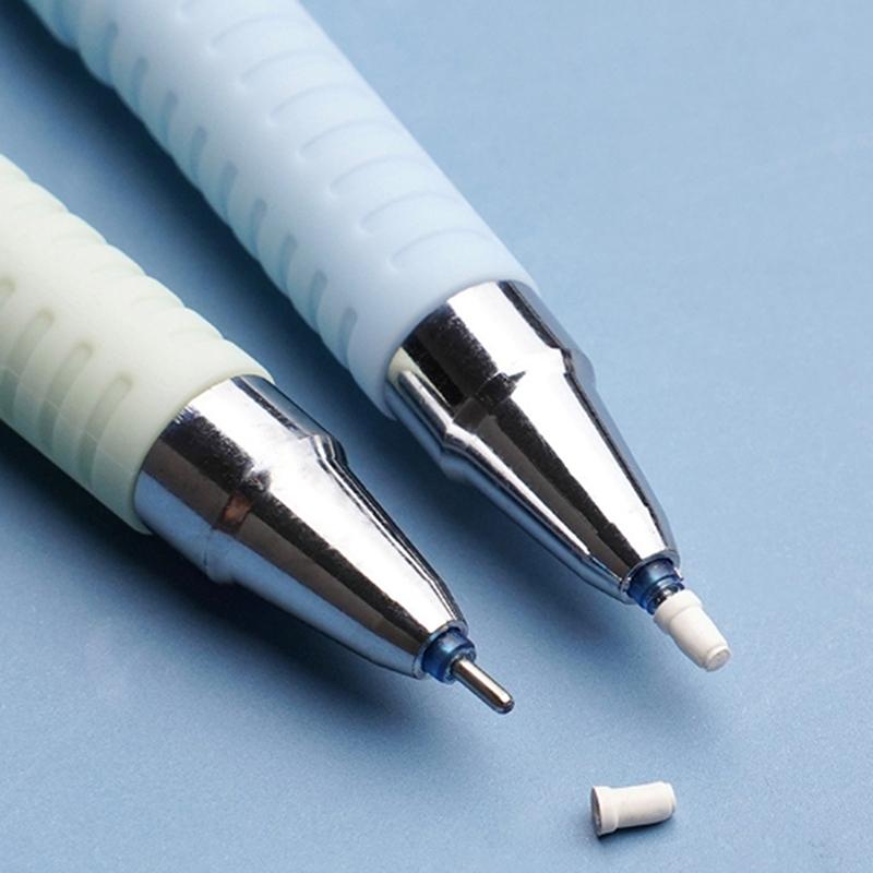 1 Sæt Fødselsdagsgave Ny Bamse Sletbar Gel Pen 0,5 mm Blå Vaskbart Håndtag Magiske Genopfyldnings Stave Skole Kontor Kawaii Papirvarer