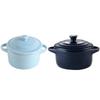 Microwave & Oven Safe Ceramic Stew Pot with Lid