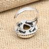 Citrine Gemstone Handmade 925 Solid Sterling Silver Jewelry Ring For Women