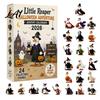 Miniature Duck Keychains Goose Advent Calendar 2026 24 Day Halloween Countdown with Small Gifts Acrylic Ornaments Collectible Gift for Kids