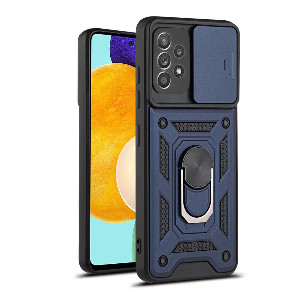 For Samsung A52 Case Galaxy A52S Cover Galaxy A52 A52S 5G Magnetic Ring Holder Armor Phone Case Slide Camera Protect Back Cover