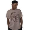 Ancient Mayan Stork Symbol Hand Printed T-Shirt Birthday Gift