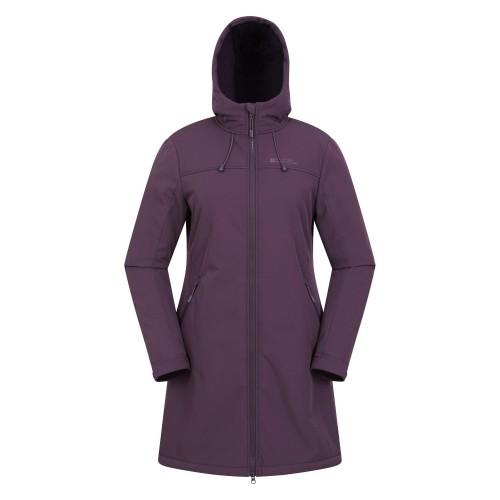 Mountain Warehouse Womens/Ladies Fern Longline Soft Shell Jacket