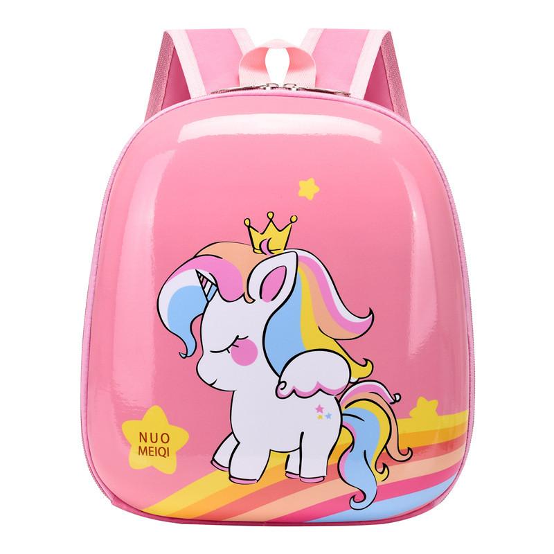 Childrens Cartoon Animal Pvc Backpack With Waterproof And Wearresistant Features For School Use