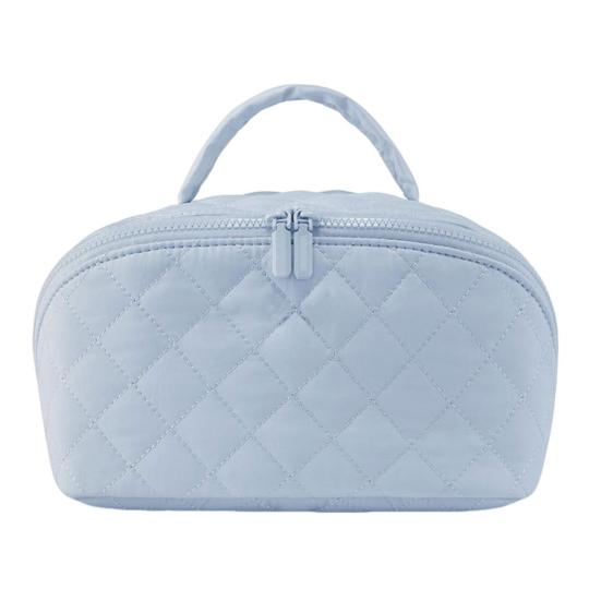 Makeup Bag Woman Puffy Padded Organizer Leak-Proof Interior Washable Cosmetic Case Portable Toiletry Bag