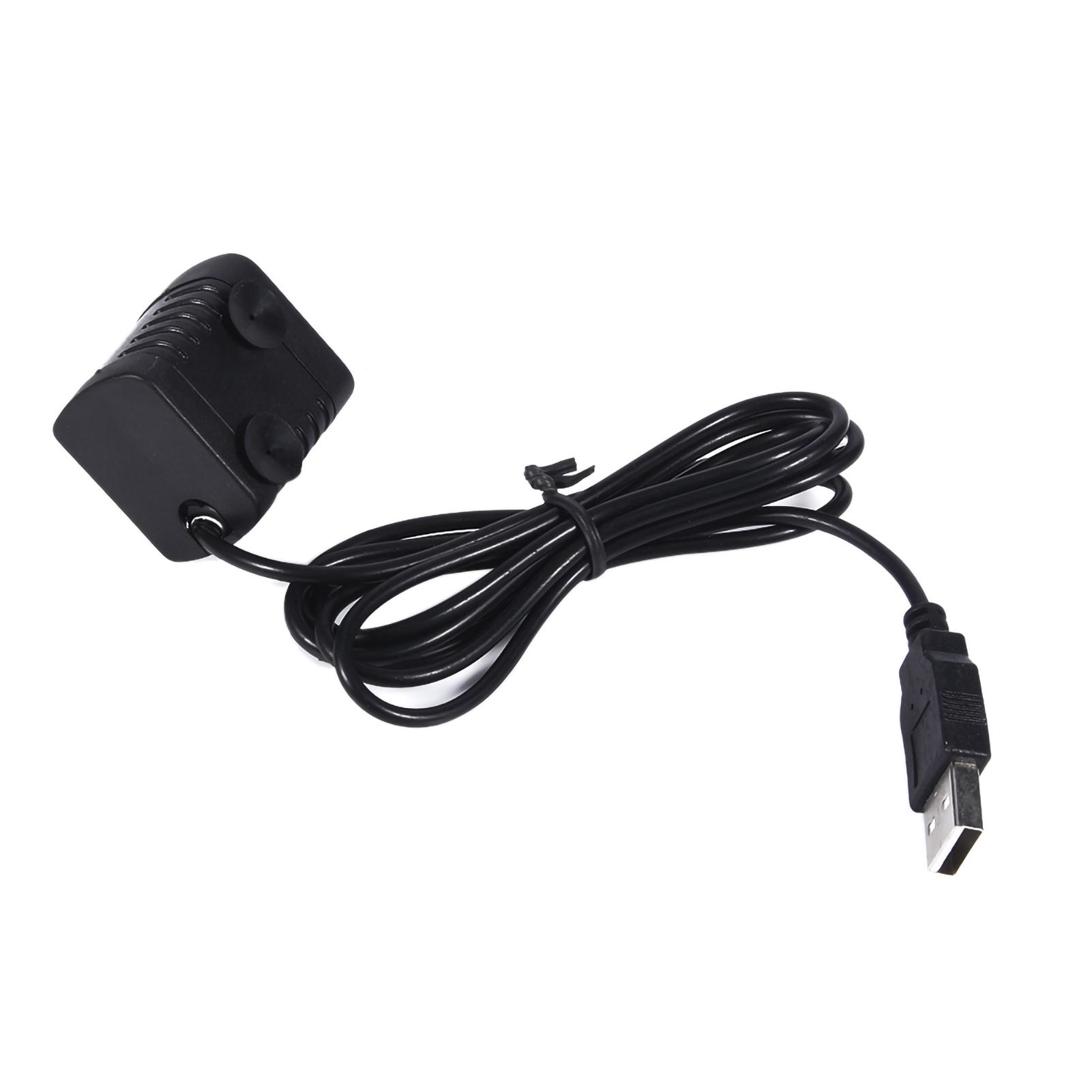 

Brushless DC 5V Micro Submersible Water Pump for Aquarium W USB Plug