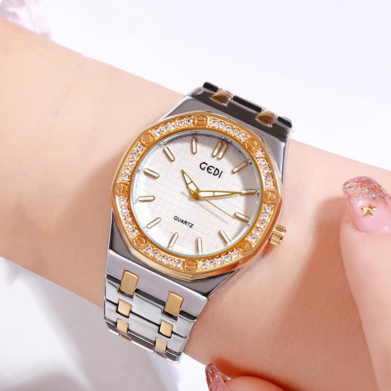 Womens Fashion Quartz Watch With Water Resistance For Casual Office Wear