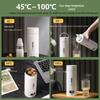110V Portable Electric Kettle with Temperature Control - US Version, Office & Travel Friendly, Fahrenheit Display
