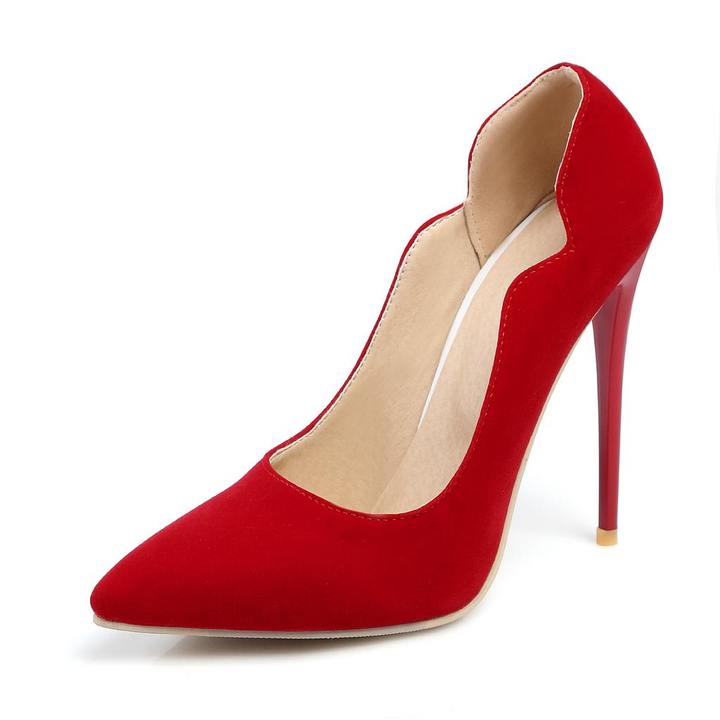 Pantofi cu toc înalt stiletto de 11,5 cm cu vârf ascuțit, lăcuiți roz, cu buclă roz deasupra, pentru femei, sexy, pantofi de petrecere pentru doamne, pantofi de dans pentru club, mărime plus