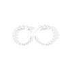 Light Luxury Versatile Temperament Pearl C-Shaped Earrings Stud Earrings Women'S Fashion Niche Exaggerated Design High-End Earrings Earrings