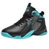 Basketball shoes autumn and winter high-top leather middle school student sports shoes velvet two cotton