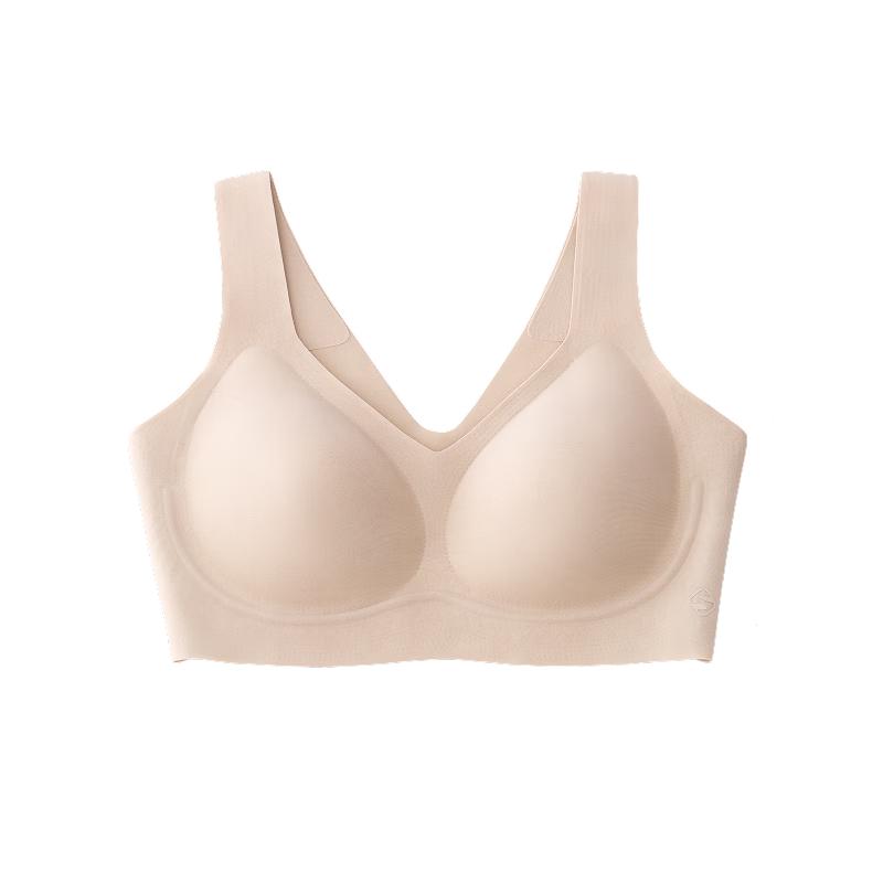 Sujiliangpin Small Bubble Seamless Wireless Push-up Vest Bra F1