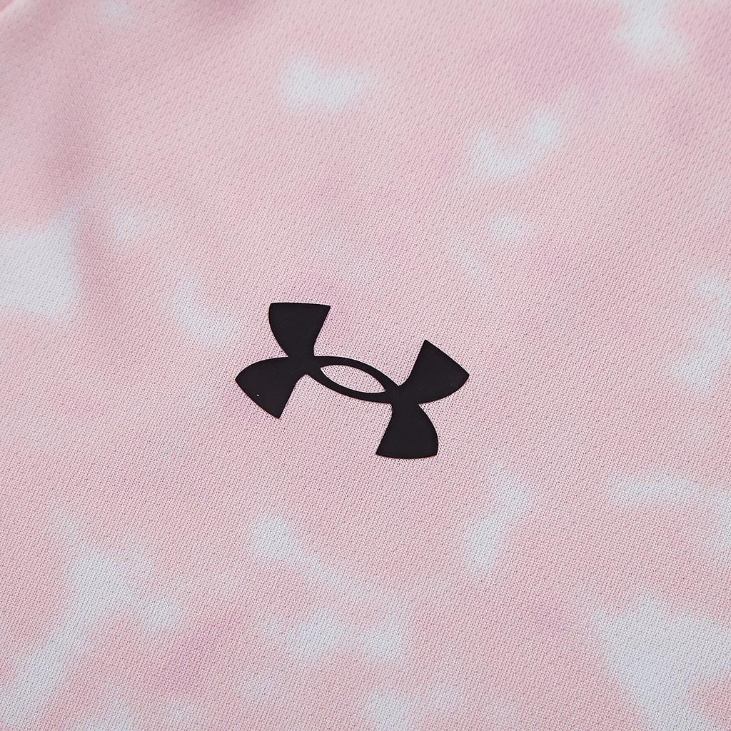 Under Armour Casual Breathable Jersey Short Sleeve T-Shirt Unisex Tops Pink 25500513-647