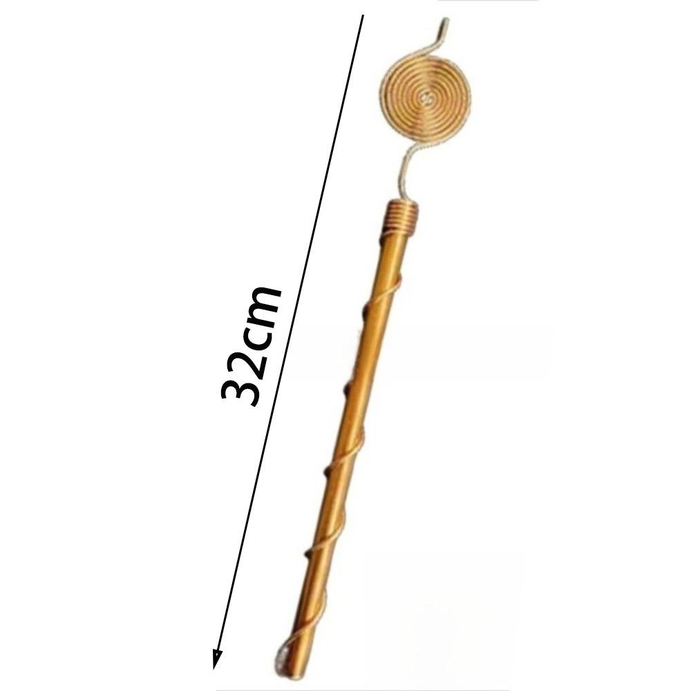 Spiral Coil Electroculture Plant Stakes Durable Bonsai Fixing Rod Plant Support Stakes  Planters 1pc