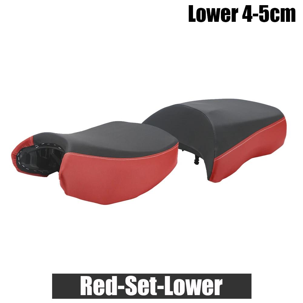 Motorcycle Seat Pillion Cushion For BMW R1200GS ADV LC R1250GS Adventure 2018-2025 Standard and Lower Height Saddle Seat Cover