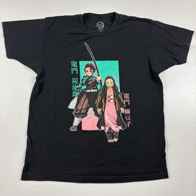 Demon Slayer: Kimetsu No Yaiba Pullover Tee Mens L (42/44) Unisex T-Shirt