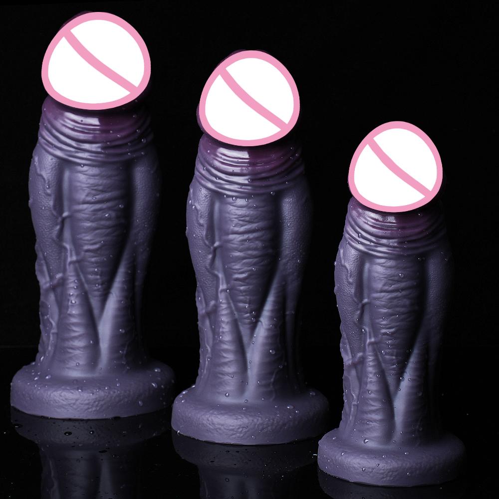 Huge Thick Realistic Dildo Big Penis Double Penetration Anal Plug Vagina Masturbator Fake Dick Dildos Adult Sex Toys for Women