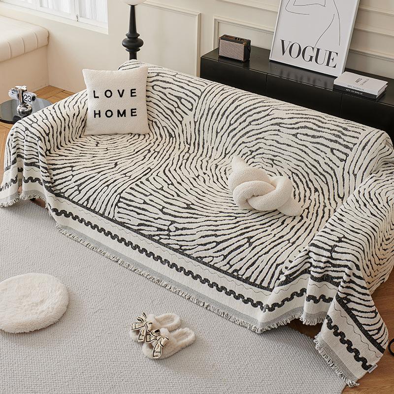 Cat Petting Sense Autumn and Winter New Sofa Towel Full Cover Cloth Ins Style Dustproof Sofa Cover All-Inclusive Universal Cover Thickened