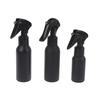 40Ml-250Ml Black Frosted Aluminum Bottle With Cap Perfume Lotion Cosmetic Toner Water Bottle Travel Protable Refillable Bottle