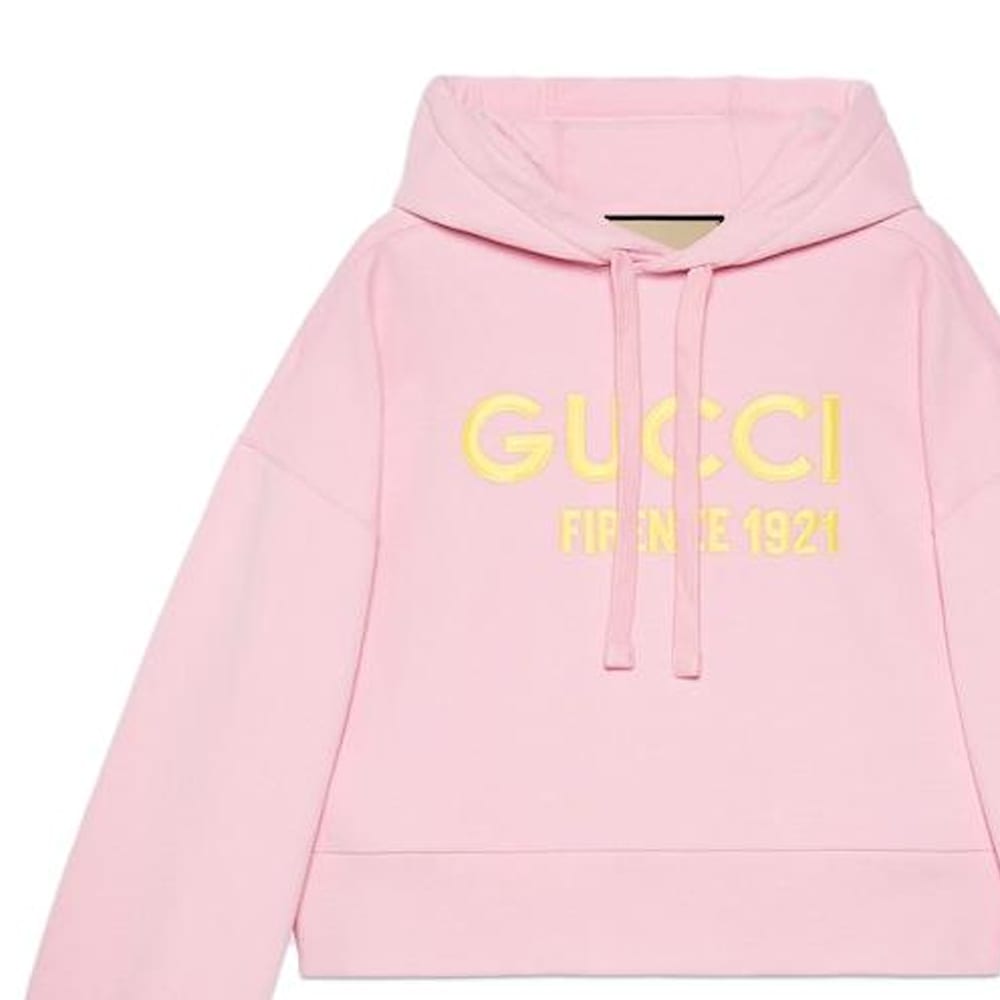 Gucci Pre Owned Logo Embroidered Hoodie 765384-XJF0S-5358