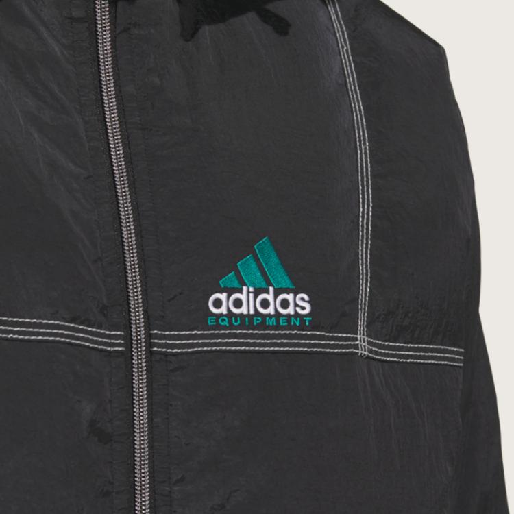 Adidas Equipment Series SS25 Loose Fit Hooded Warm Sports Duck Down Jacket Men Jacket Black KA7979