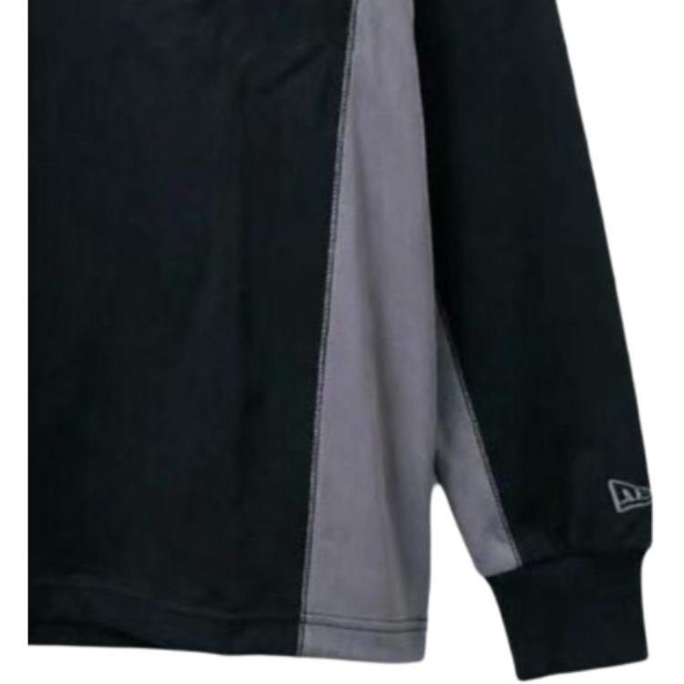 New Era MLB New York Yankees Fashion Logo Letter Crew Neck Long Sleeve Color Block T-Shirt Unisex T-Shirt 14726660