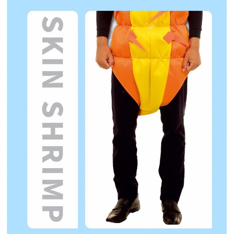 Cosplay Costume Shrimp Character Party Outfit One Size Festival Wear HP2998