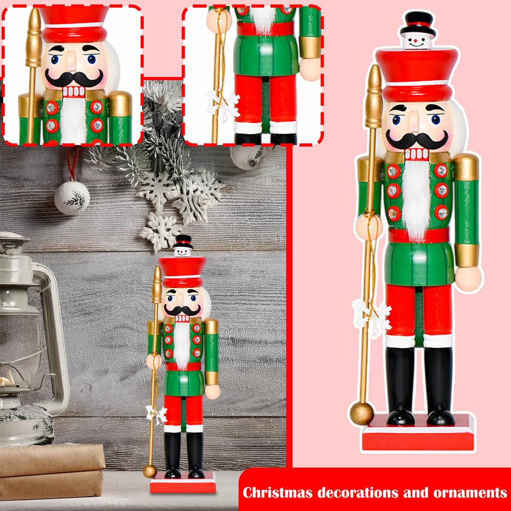 Laska Śnieżynka, Klips Orzechowy, Marionetka, Dekoracja Świąteczna, Rękodzieło Domowe, Ozdoby