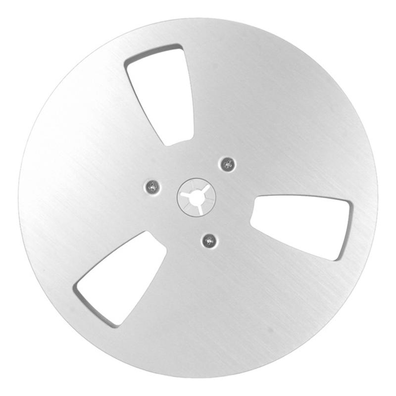 C-Convenient-7 Inch Empty Tape Reel 1/4 Empty Tape Reel 3 Holes Wind Resistance Holes Open Reel Sound Takeup Reel For Recording