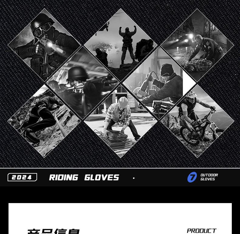Windproof Winter Motorcycle Gloves - Touchscreen, Anti-Slip, Splash-Proof for Men & Women