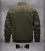 Men's 2023 Spring Casual Cotton Military Jacket - Loose Fit Plus Size Workwear Coat
