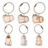6PCS Pet Hair Storage Case - Plastic Kitten Figurine Clear Case for Pet Lovers. Portable Pet Loss Remembrance Gift.