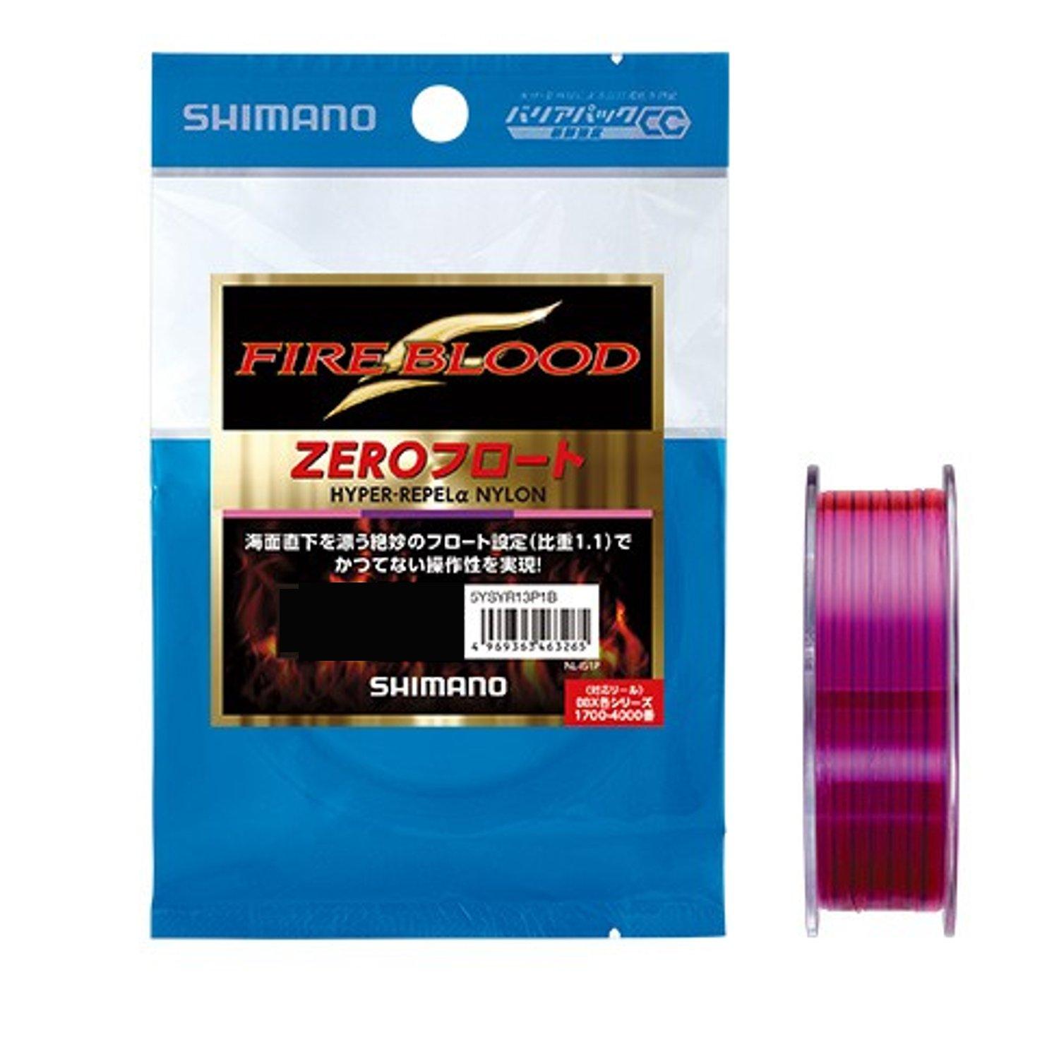 

Shimano Fireblood Hyper Repel ZERO Float Nylon Fishing Line, 150m, Size 4, Pink, NL-I51P