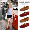 The First Layer of Sheepskin Insoles, Genuine Leather Mary Jane Shoes, Spring New Shallow Mouth Single Shoes, Casual Versatile Retro Women's Shoes