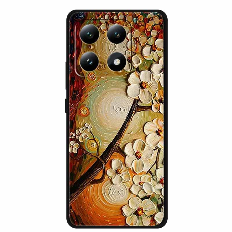 For Xiaomi 14T Case Soft TPU Cool Planet Silicone Back Cover for Xiaomi 14T Pro Phone Case 14 t 14tPro Xiaomi Protective Funda