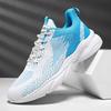 Men's casual sports shoes flying woven lightweight outdoor breathable mesh running shoes jogging training fitness men's shoes