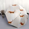 1pc Dachshund Pattern Automatic Open/Close Umbrella with One Touch Button,, Windproof Design   Lightweight Portable Umbrella for Women & Men6103
