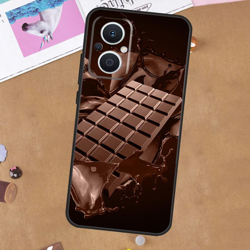 Chocolate Bar Case For OPPO Reno 4Z 5Z 8T 10 11 Pro 11F 5 6 7 8 Lite OPPO Find X5 X6 Pro X2 X3 Neo Cover