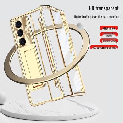 Electroplated Phantom Hinge Case for Samsung Z Fold7/6/5/4/3