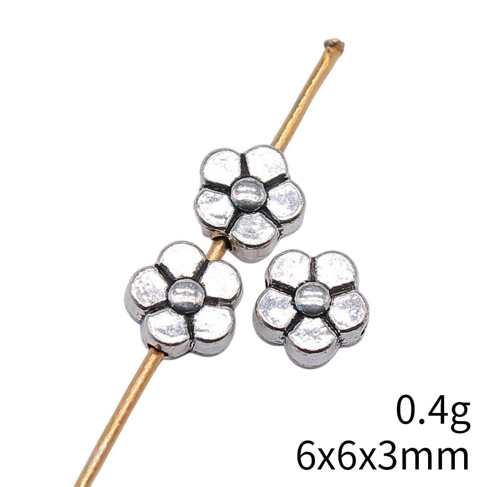 Bead Material Jewelry & Accessories Flower Small Hole Beads Spacer Accessories Parts Beads Jewelry Making Findings For Diy