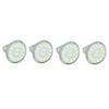 4PCS 15LED MR11 Light Bulb 5W 500LM Double Pin Base Landscape Spot Light Bulb for Living RoomCold White