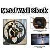 Stilvolle Moderne Klassische Design Wandmontage Uhren | Elegante 12-Zoll Wandhängende Uhr für Zuhause, Büro, Wohnzimmer, Schlafzimmerdekor (Liebespaar)